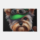 Paillasson Biewer Terrier Chien Conduite Vélo St. Patrick's D (Devant)