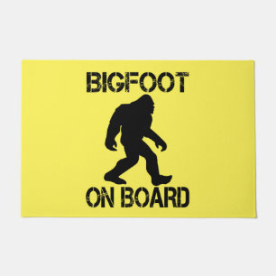 Paillasson Bigfoot à bord - Funny Bigfoot