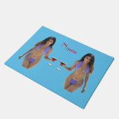 Paillasson Bikini brun beauté Thunder_Cove (Incliné)