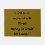 Paillasson Bill Gates Pire cauchemar (Devant)