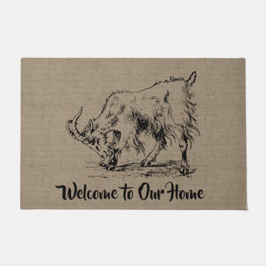 Paillasson Billy Goat - Country Farm and Pets (Devant)