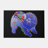 Paillasson BINDI CHOW FAMILLE - PORTE MAT choisir la taille (Devant)