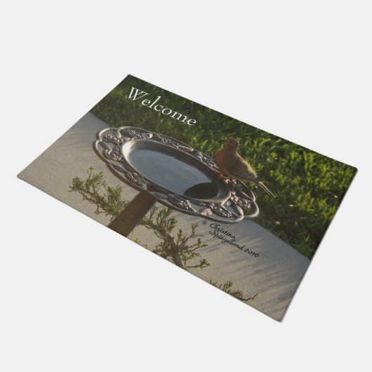 Paillasson Birdbath Spiegeland Welcome Doormat (Incliné)