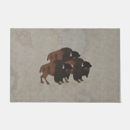 Paillasson Bison Doormat (Devant)