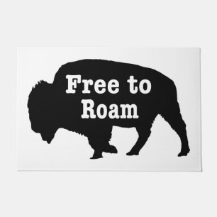 Paillasson Bison libre de Roam