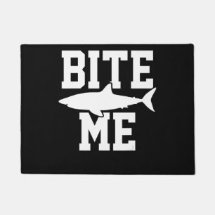 Paillasson Bite Me - Cadeau de biologie marine de requin - Oc