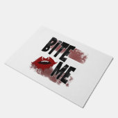 Paillasson Bite me - Citation Cool - Halloween - Bat (Incliné)