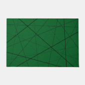 Paillasson Black and white geometric pattern (Devant)