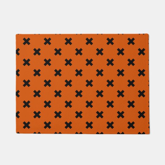 Paillasson Black cross stitches (Devant)