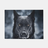 Paillasson Black German Shepherd (Devant)