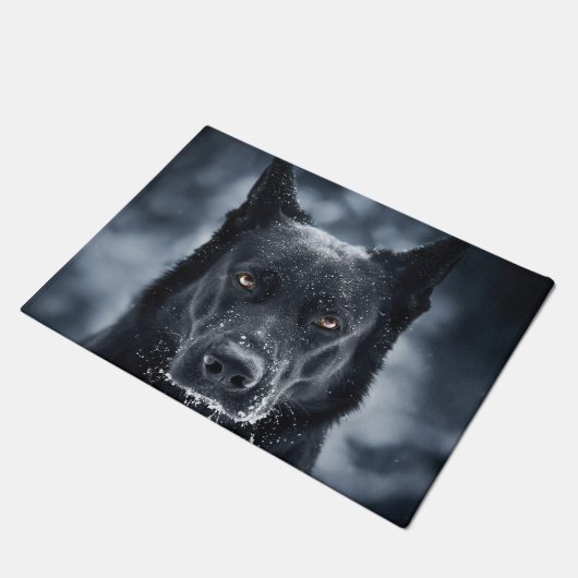 Paillasson Black German Shepherd (Incliné)