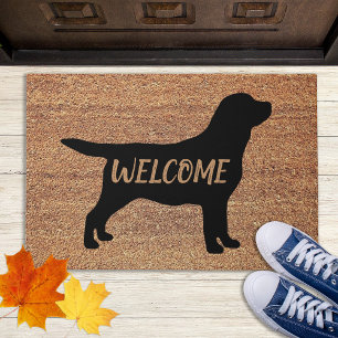 Paillasson Black Labrador Retriever - Bienvenue - Black Lab