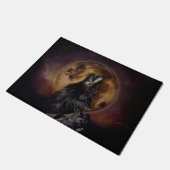 Paillasson Black Wolf Howling (Incliné)