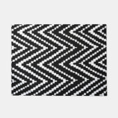 Paillasson blanc et noir (Devant)