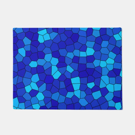 PAILLASSON BLEU (Devant)