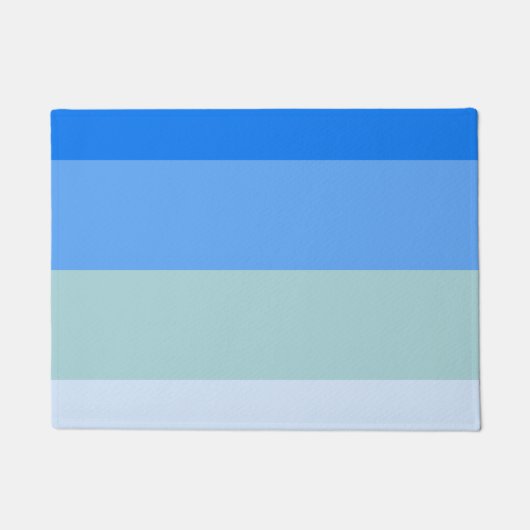 Paillasson Bleu (Devant)