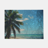 Paillasson Bleu caraïbe (Devant)