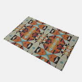 Paillasson Bleu clair orange gris gris gris noir (Incliné)