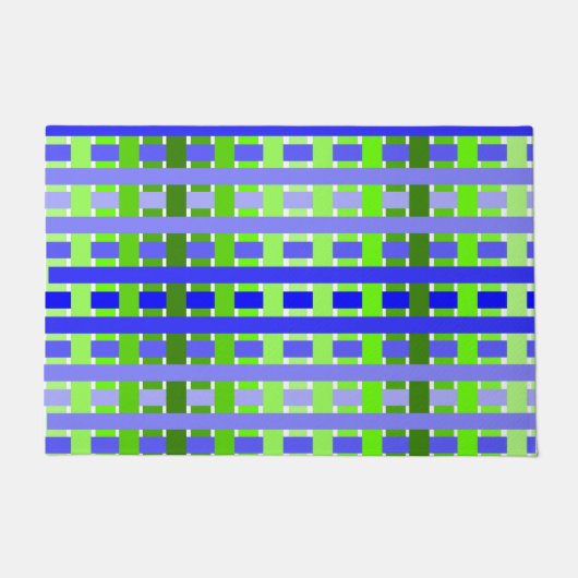 Paillasson Bleu dégradé (Devant)