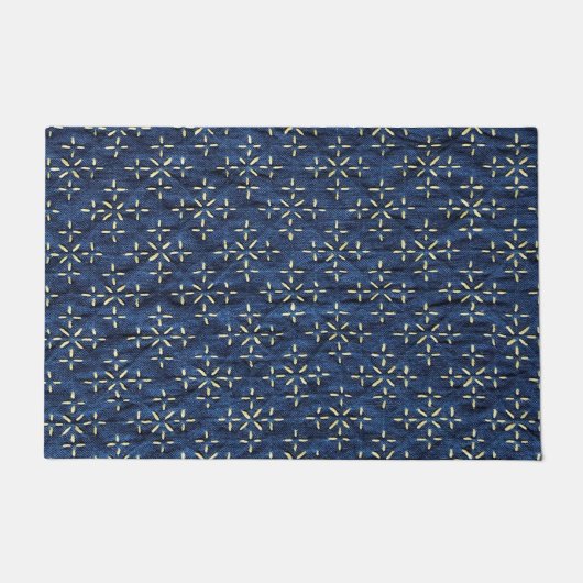 Paillasson Bleu indien japonais (Devant)