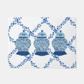 Paillasson Bleu Ivy Ginger Jar Jars Jeter Oreiller (Devant)