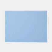 Paillasson Bleu pastel uni (Devant)