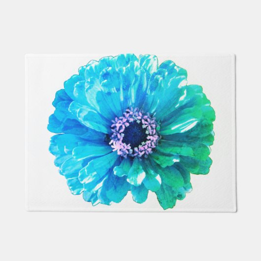 Paillasson Bleu turquoise (Devant)