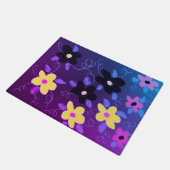 Paillasson Bleu Violet Et Jaune (Incliné)