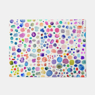 Paillasson Blobs aquarelle