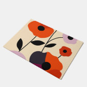 Paillasson Bloom minimal du pavot (Incliné)