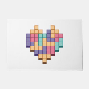 Paillasson Bloquer le style du coeur du jeu