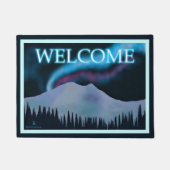 Paillasson Blue Aurora - Bienvenue (Devant)