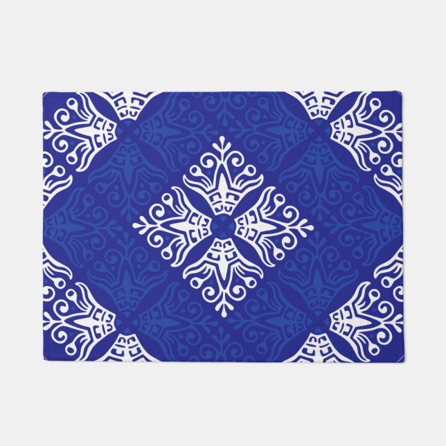 Paillasson Blue Bandana Design (Devant)