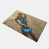 Paillasson Blue Bikini Beach Sand Thunder_Cove (Incliné)