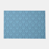 Paillasson Blue Damask Pattern (Devant)