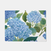 Paillasson Blue Hydrangeas | Beau Jardin Floral (Devant)