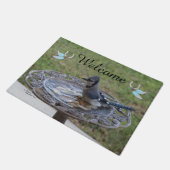Paillasson Blue Jay Feathers Spiegeland Welcome Doormat (Incliné)
