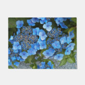 Paillasson Blue Lacecap Hydrangea Floral (Devant)