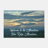 Paillasson Blue Ridge Mountains Sunset Photographie Bienvenue (Devant)