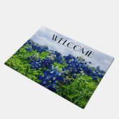 Paillasson Bluebonnets Blue Flowers Texas texan Floral (Incliné)