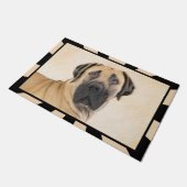 Paillasson Boerboel Painting - Cute Original Dog Art (Incliné)