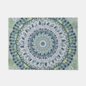 Paillasson Bohème Shabby Chic Mandala Dot Art Design (Devant)