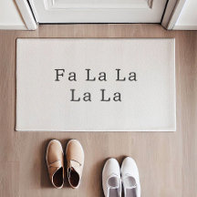 Boho moderne Noël Fa La La