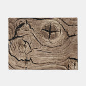 Paillasson bois ancien, vintage (Devant)