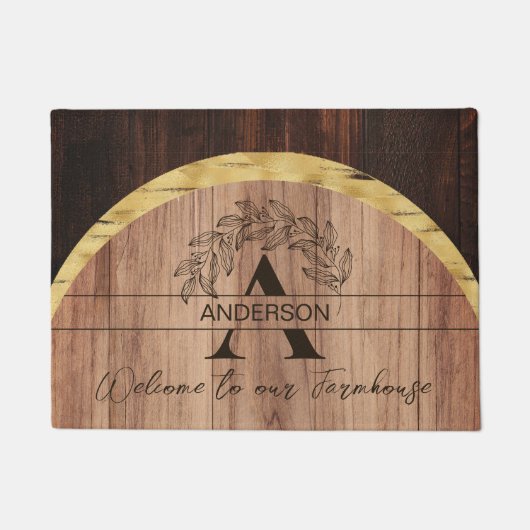 Paillasson Bois rustique (Devant)