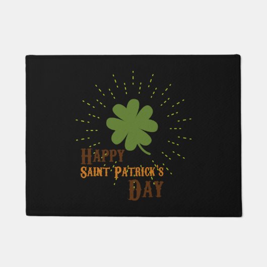 Paillasson Bon Jour de la Saint Patrick (Devant)
