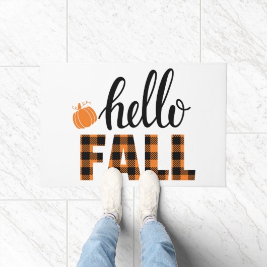 Paillasson Bonjour automne (Intérieur)