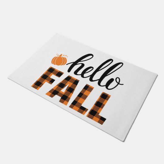 Paillasson Bonjour automne (Incliné)