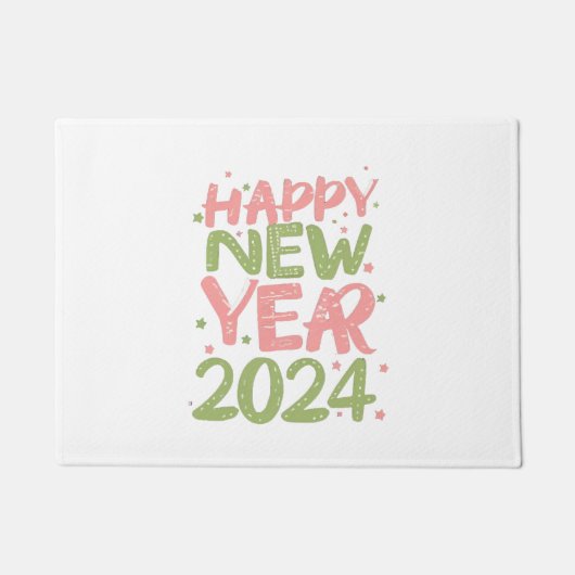 Paillasson Bonne année 2024 (Devant)