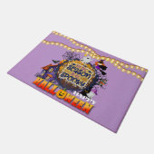 Paillasson Bonne Halloween C'est la fête de la saison Éffraya (Incliné)